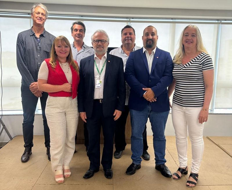Nova diretoria do CRECI-SC que estar&aacute; &agrave; frente da gest&atilde;o 2025 – 2027 – Foto: Divulga&ccedil;&atilde;o/CRECI-SC