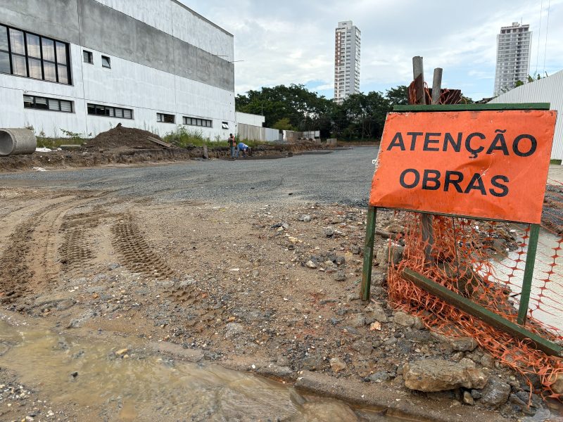 Obras de avenida que ligará Itajaí a Balneário Camboriú