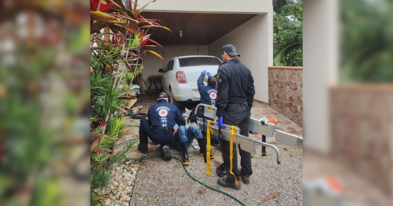 Trabalhado gravemente ferido em Treze de Maio