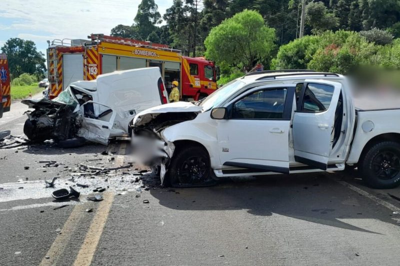 Acidente deixou um morto na BR-282