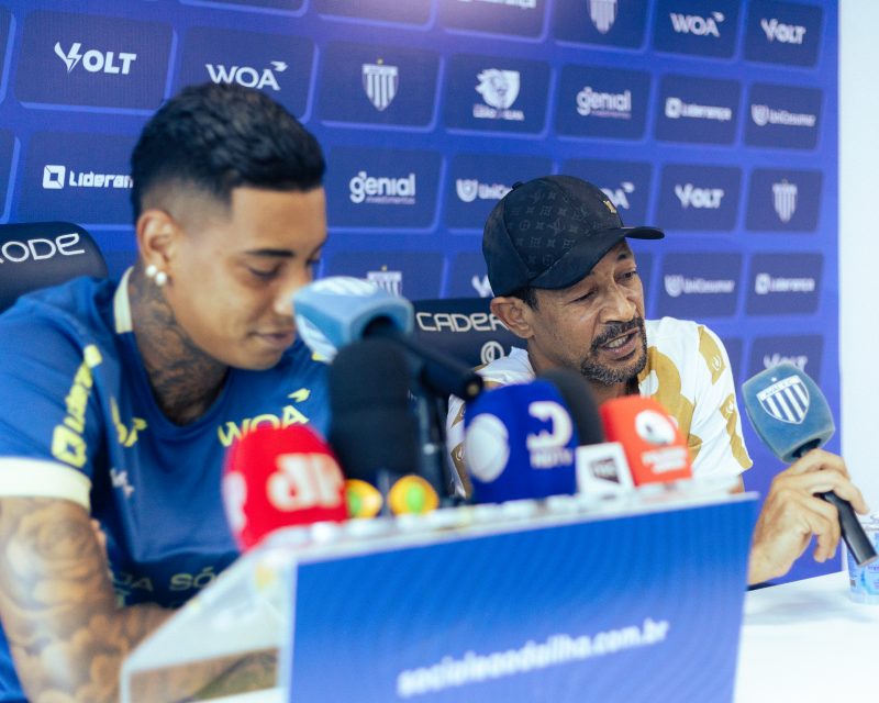 Alef Manga foi apresentado no audit&oacute;rio da Ressacada – Foto: Ava&iacute; F.C/Reprodu&ccedil;&atilde;o/ND