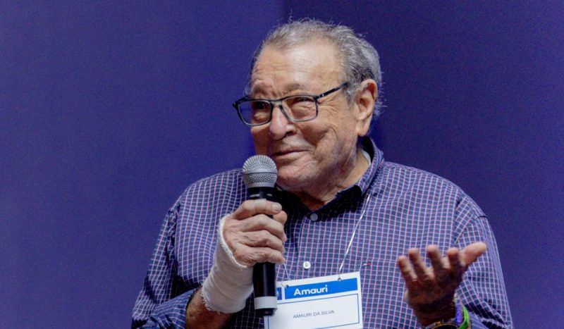 Amauri da Silva estava hospitalizado por problemas respirat&oacute;rios desde o dia 25 de dezembro – Foto: David Welter/ND