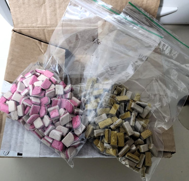 Polícia Federal apreende comprimidos de ecstasy em Santa Catarina