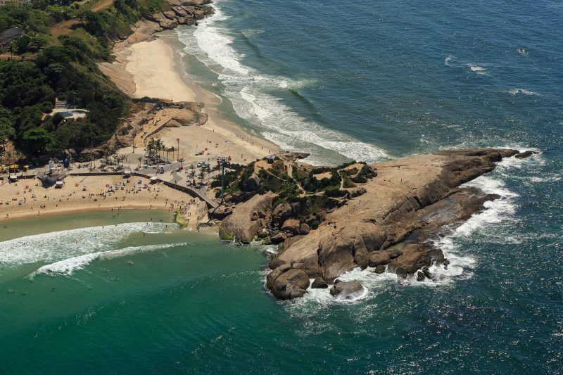 Pedra do Arpoador, no Rio de Janeiro