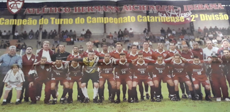 Atlético Hermann Aichinger foi vice-campeão em 2004 e 2005