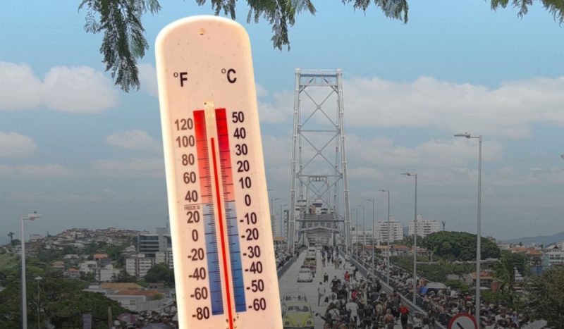 'Bolha de calor' atinge SC e temperaturas podem chegar a 36°C