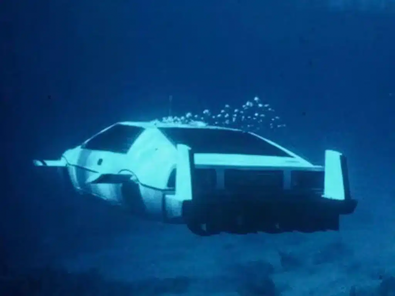 Imagem do carro submarino