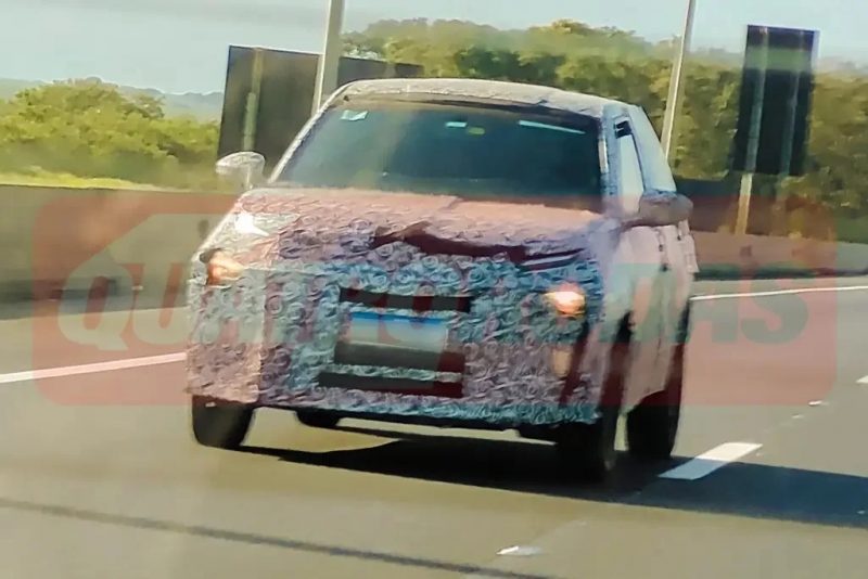 Novo Fiat em fase de testes