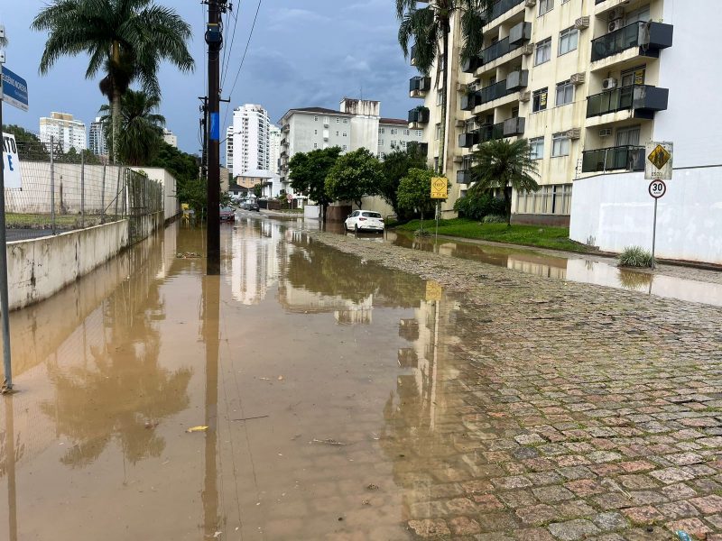 Temporais em Joinville