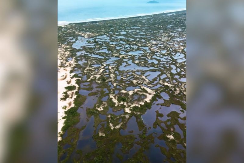 O fotógrafo Rafael Paz registrou a beleza da paisagem nas Dunas da Joaquina