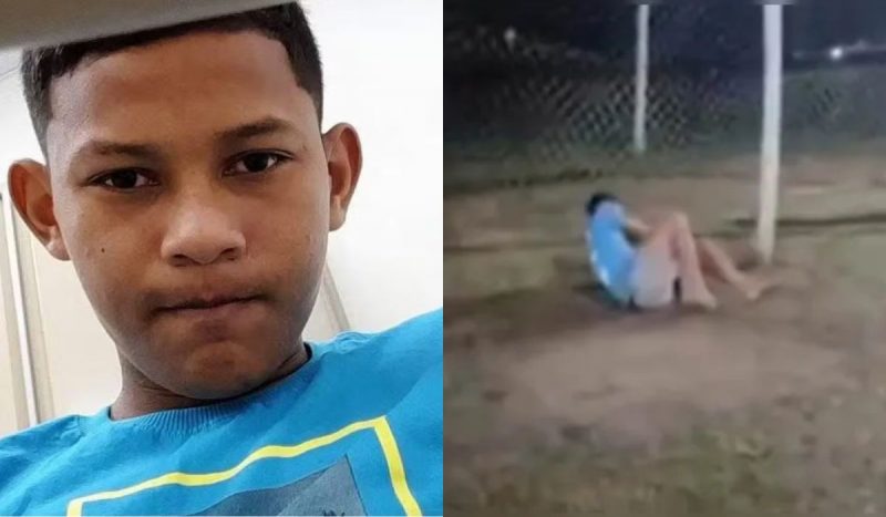 Adolescente morreu após ser atingido por bolada no peito durante partida de futebol no Amazonas