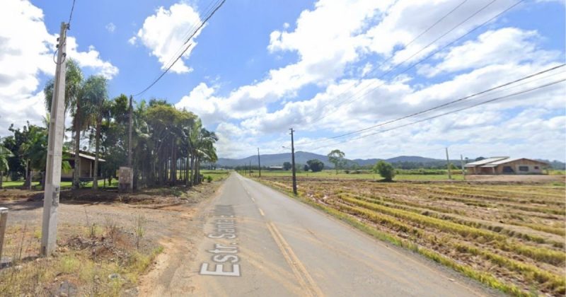 Homem suspeito de incendiar casa na Estrada Geral Santa Bárbara, foi preso