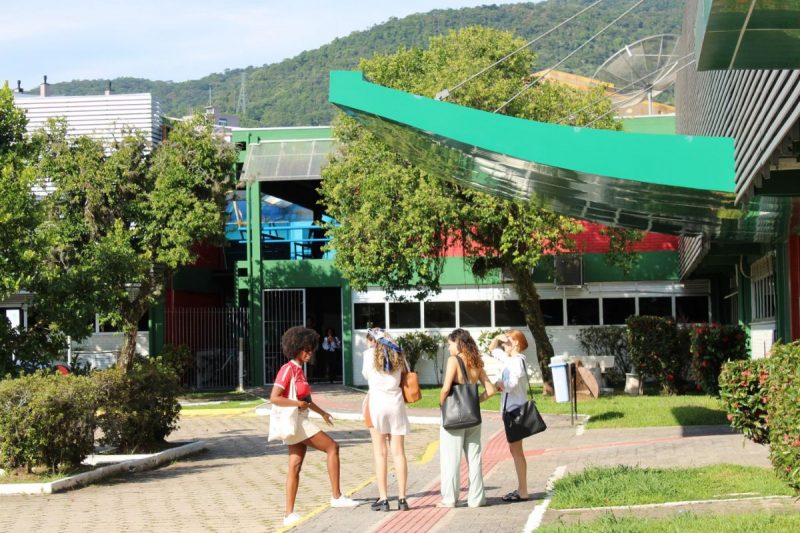 Estudantes da Udesc em Florianópolis