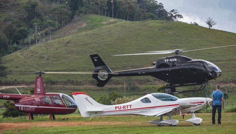 Aviação executiva; Itajaí; economia em SC; Aeródromo Campo Comandantes