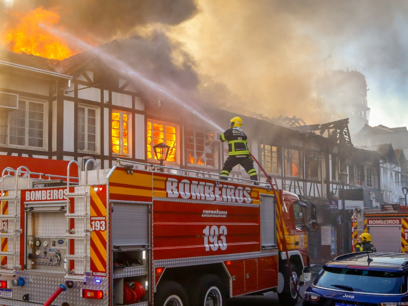 Incêndio em Blumenau