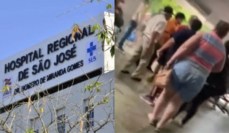 Homem agrediu funcionários em hospital na Grande Florianópolis