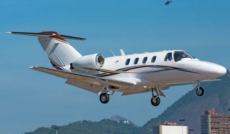 Avião que caiu em Ubatuba era um Cessa 525 Citation - Foto: Flight Market/ND