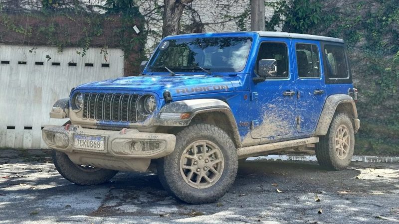 Jeep Wrangler Rubicon no off-road