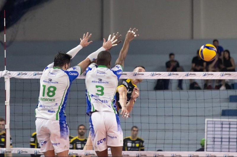 Em Minas Gerais, Joinville Vôlei é derrotado pelo Praia Clube na Superliga