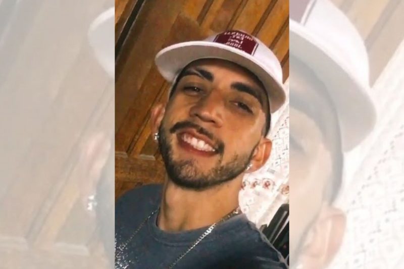 Jovem foi assassinado a tiros 