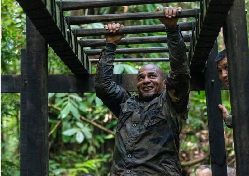 Campeão da Champions League em treinamento na selva