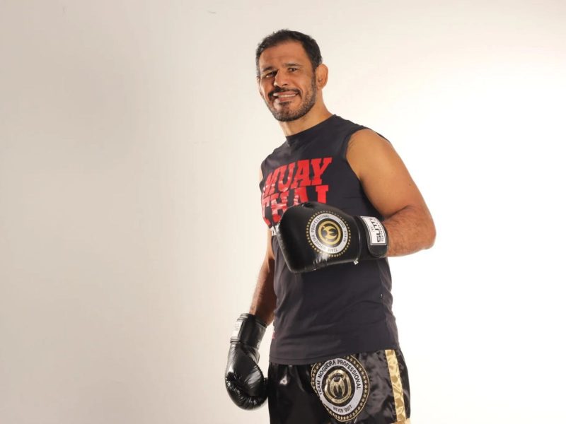 Na foto, Rogério Minotouro. Projeto social do ex-atleta do UFC pode chegar a Itajaí. 