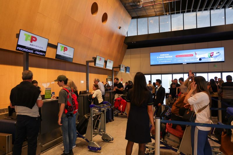 Movimento nos aeroportos de Santa Catarina ultrapassou 8 milhões de viajantes e superou a população catarinense em 2024 - Foto: Roberto Zacarias/Secom/Reprodução/ND