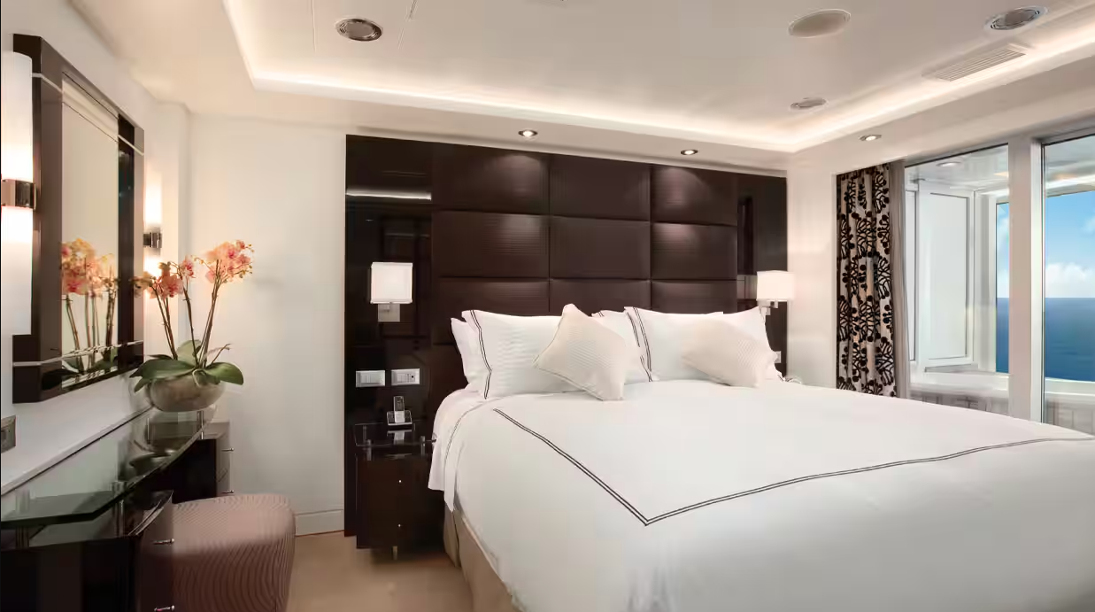 Já a Oceania Suite pode custar até R$ 64.869 - Divulgação/Oceania Cruises/ND