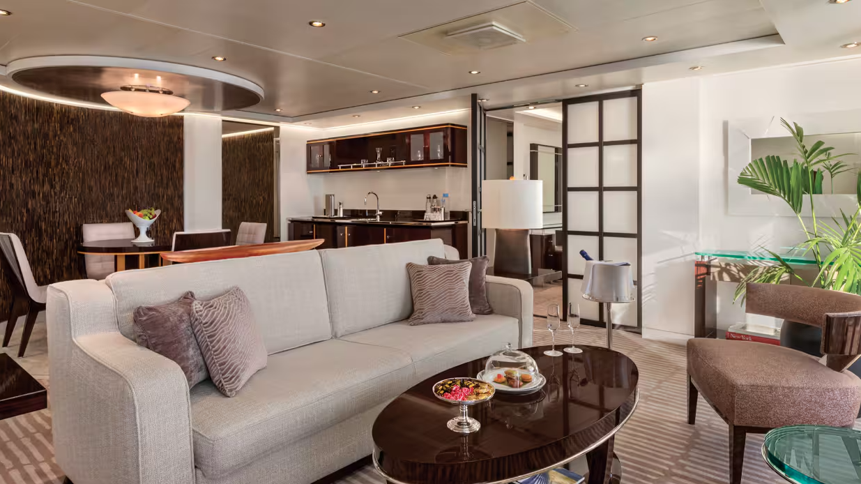 Já a Oceania Suite pode custar até R$ 64.869 - Divulgação/Oceania Cruises/ND