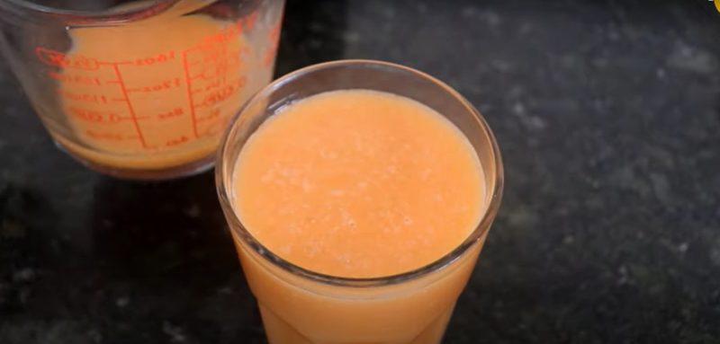 Pele radiante: suco com colágeno caseiro