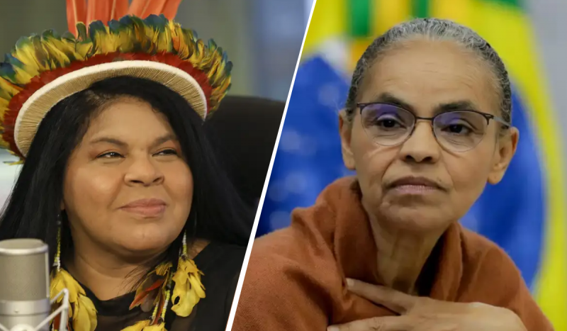 Sônia Guajajara (PSOL-SP) e Marina Silva (Rede-SP) não irão participar da votação no Congresso, apesar de possuírem mandato parlamentar - Foto: Agência Brasil/ND