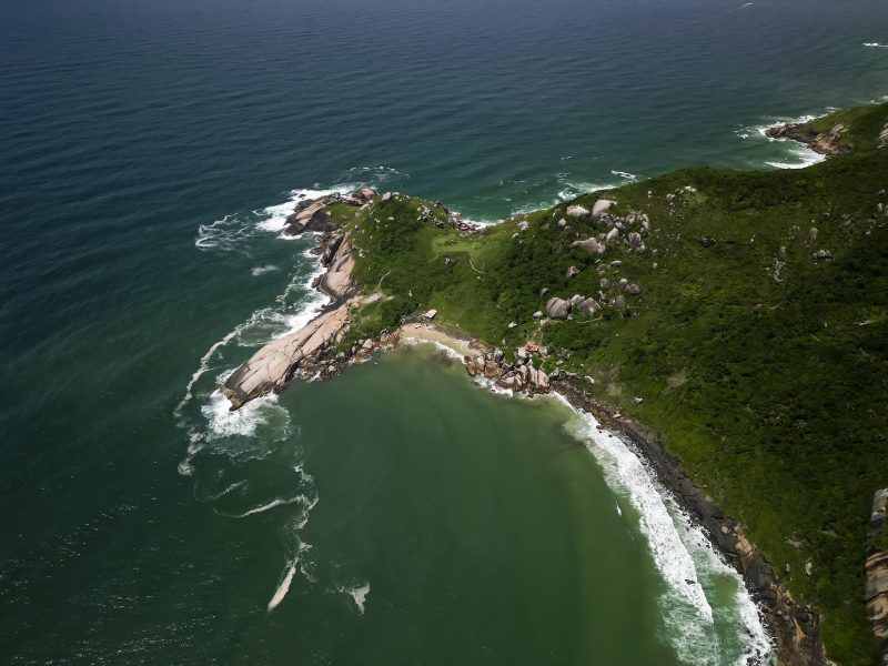 Praia do gravatá, em Florianópolis