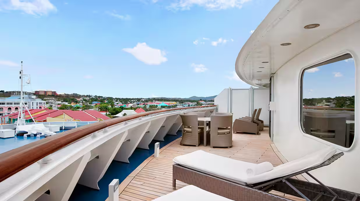 A Vista Suite chega a custar até R$ 79.089 - Divulgação/Oceania Cruises/ND