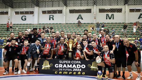 JEC Futsal enfrenta o Atlântico na estreia da Super Copa Gramado