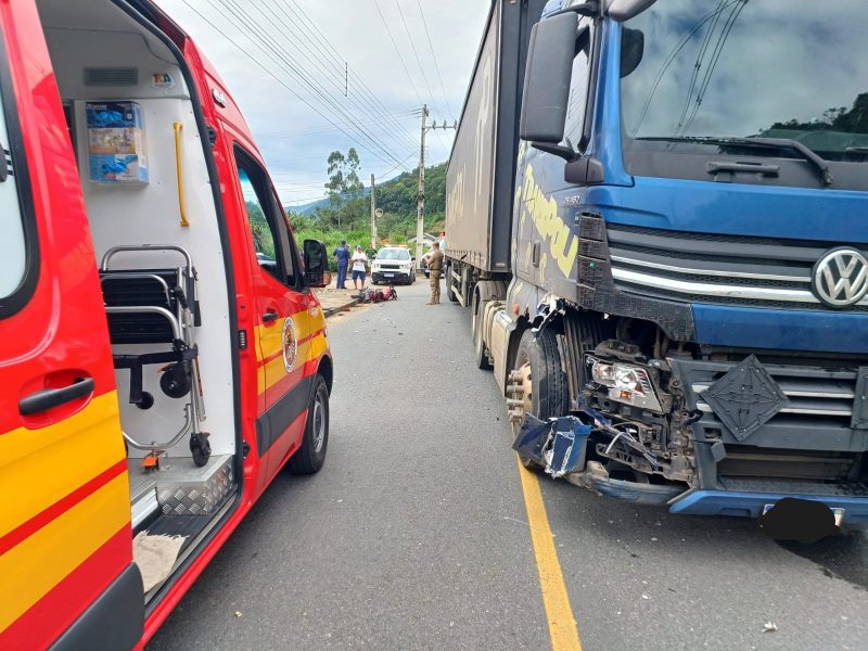 Grave acidente em Benedito Novo 