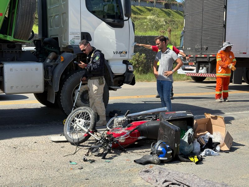 Acidente na BR-470 em Blumenau deixou uma pessoa morta 