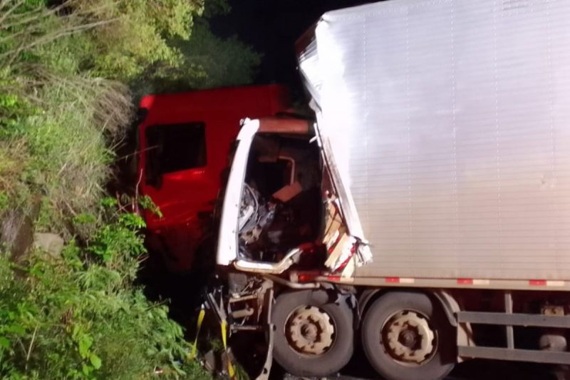 O grave acidente ocorreu na noite de quinta-feira (13) entre São Miguel do Oeste e Maravilha