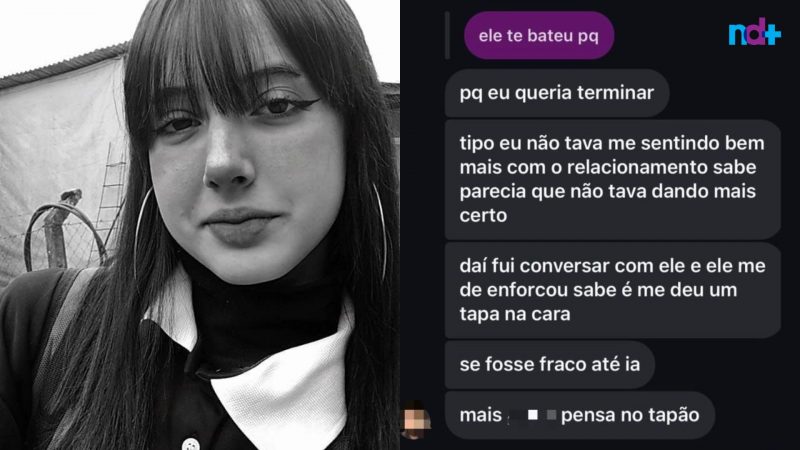 Foto em preto e branco mostra adolescente morta ao lado de mensagens enviadas para amiga 