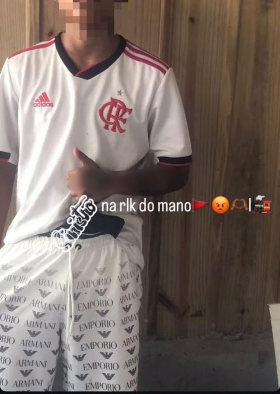 Com apenas 15 anos, jovem colecionava boletins de ocorr&ecirc;ncia – Foto: Divulga&ccedil;&atilde;o PMSC/ND