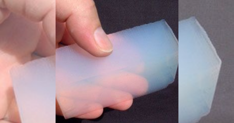 Imagem para demonstrar o que é o isolante tpérmico aerogel