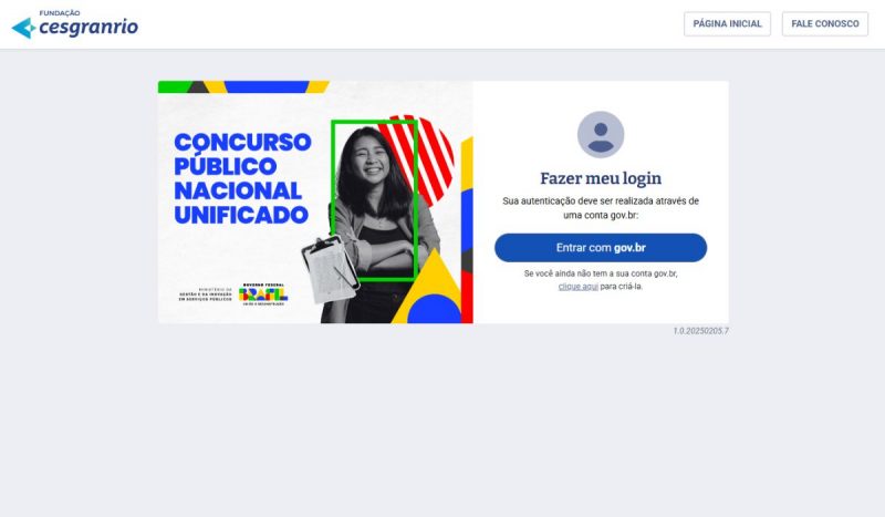 Candidatos devem acessar a área do candidato no portal da Fundação Cesgranrio, responsável pelo certame