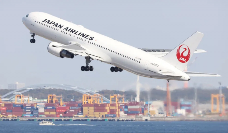 Avião da Japan Airlines