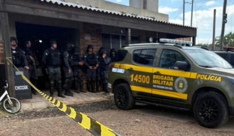 Agentes da Brigada Militar que atuaram no resgate de menina sequestrada e abusada 