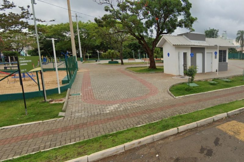 Praça Generoso do Amaral onde será a ação do BG nos Bairros