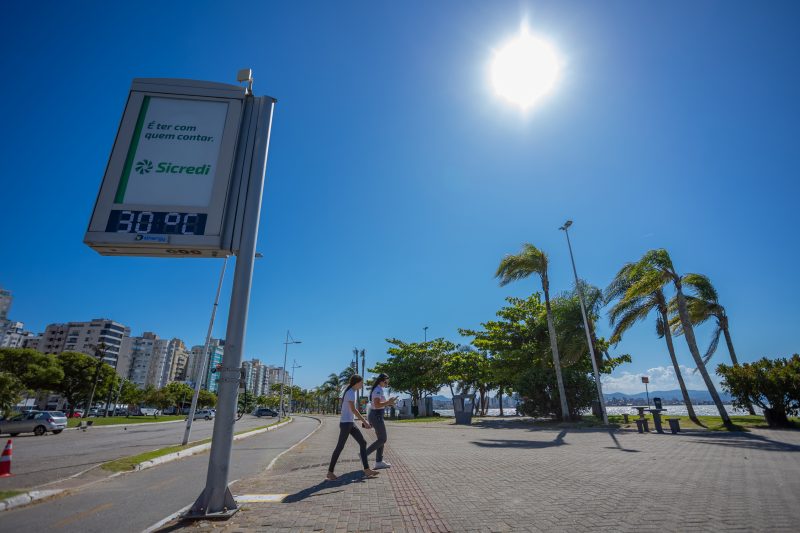 Onda de calor deixa o fim de semana com altas temperaturas no estado