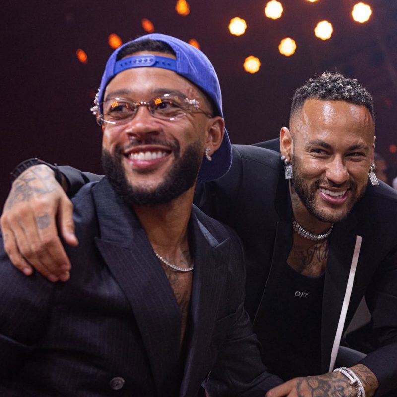 Memphis Depay e Neymar no draft