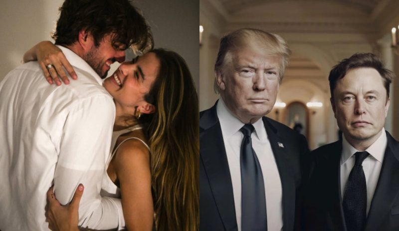 Casamento de Giulia Be pode reunir Donald Trump e Elon Musk