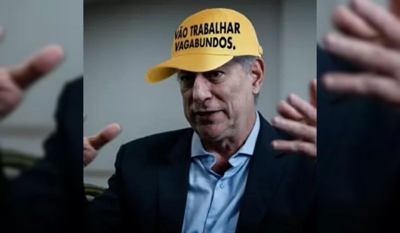 Ciro Gomes publicou montagem nas redes sociais