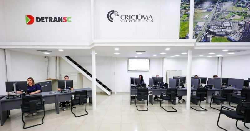 Novo ponto do Detran em Criciúma completa seis meses de funcionamento 