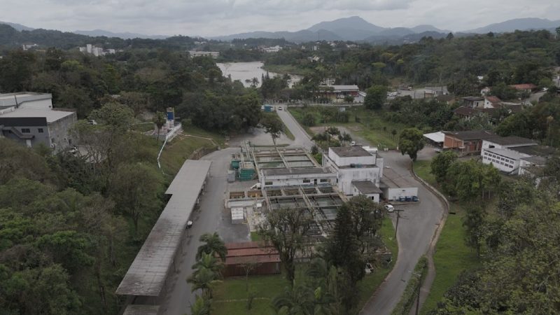 Estação de Tratamento de Água em Blumenau que passará por modernização 